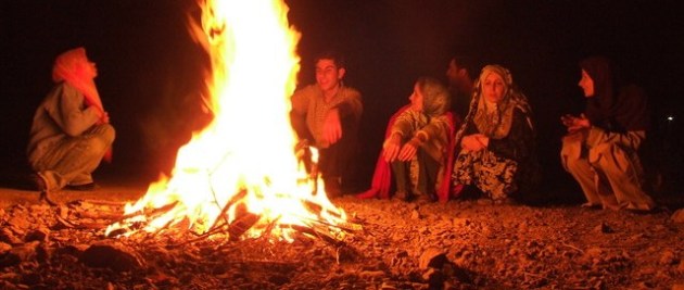 Storytelling as a means to pass information - cavemen speak