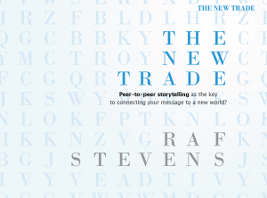The New Trade - Book on Business Storytelling